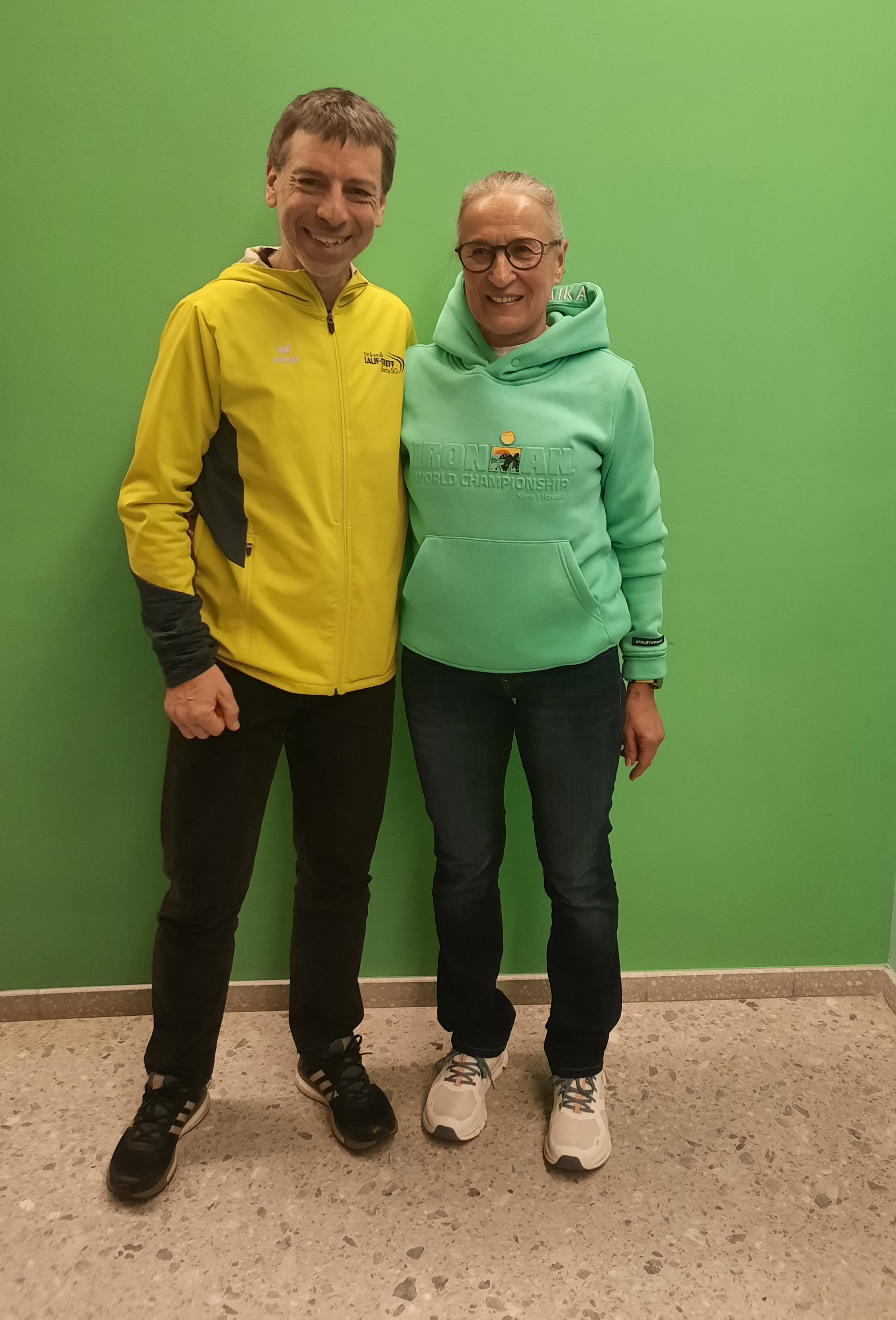 Der stolze Präsident Roland Müller